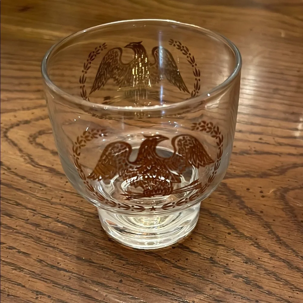 Vintage MCM Barware‎ Set with Ice Bucket and 4 Glasses